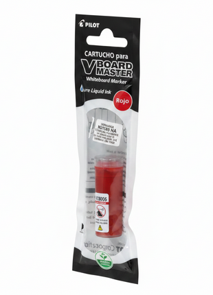 TINTA RECARGABLE CARTUCHO PILOT PIZARRA WBS-VBM ROJO