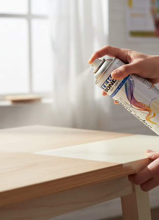 Tekbond spray crema marfil 400ml – pintura aerosol acabado mate – cobertura uniforme – ideal para DIY y manualidades



