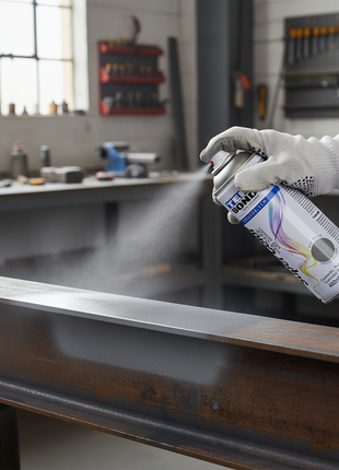Tekbond spray grafito 400ml – aplicación directa sobre metal – aerosol secado rápido – pintura industrial multiusos
