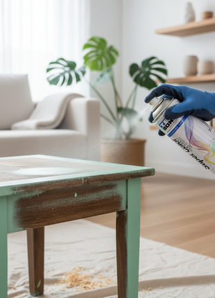 Tekbond spray verde menta 400ml – aplicación directa – aerosol secado rápido – pintura decorativa para muebles y accesorios del hogar

