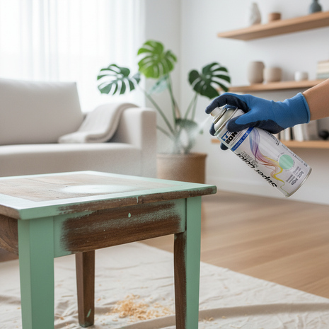 Tekbond spray verde menta 400ml – aplicación directa – aerosol secado rápido – pintura decorativa para muebles y accesorios del hogar

