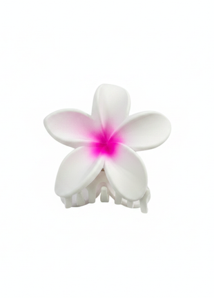 Pinza Plumeria Blanca