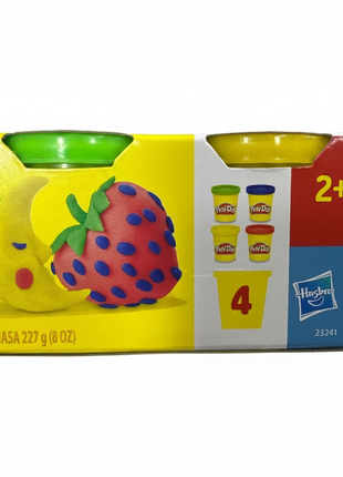 Play-Doh 4 Pack – Panel lateral derecho fondo blanco