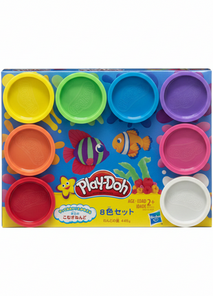 SET DE PLASTILINAS PLAY DOH 8 COLORES