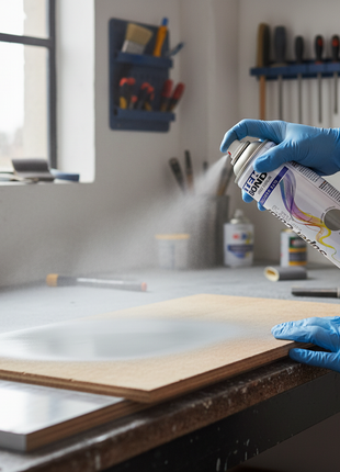Tekbond primer gris spray 400ml – aplicación como base antes de pintar – aerosol secado rápido – preparación profesional de superficies

