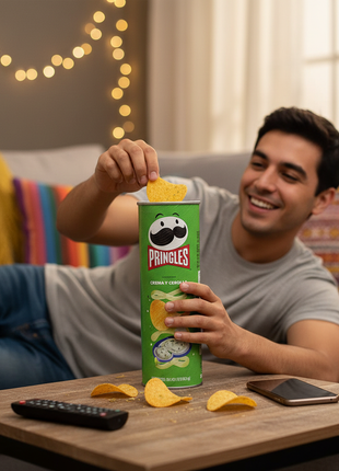 Pringles Crema y Cebolla - situación de uso
