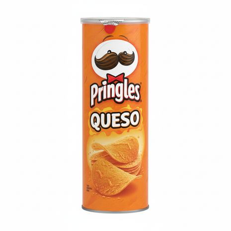 Pringles Queso - fondo blanco