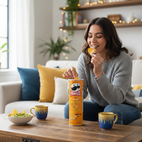 Pringles Queso - situación de uso