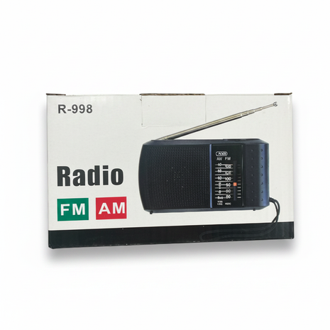 Radio R-998 - Fondo Blanco