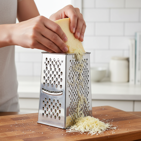 Rallador acero lifestyle cocina queso