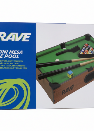 MINI MESA DE BILLAR RAVE