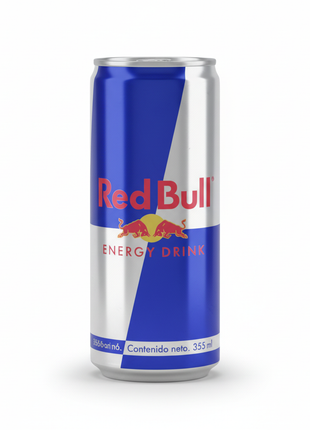Red Bull 355ml - fondo blanco
