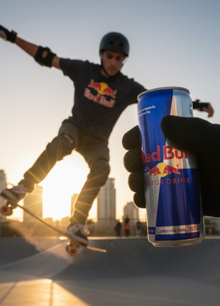 Red Bull 355ml - situación de uso