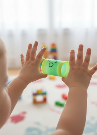 Resorte mágico kawaii juguete sensorial niños diversión motricidad y coordinación