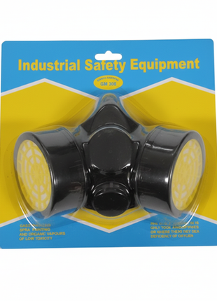 Respirador Industrial Safety Equipment fondo blanco