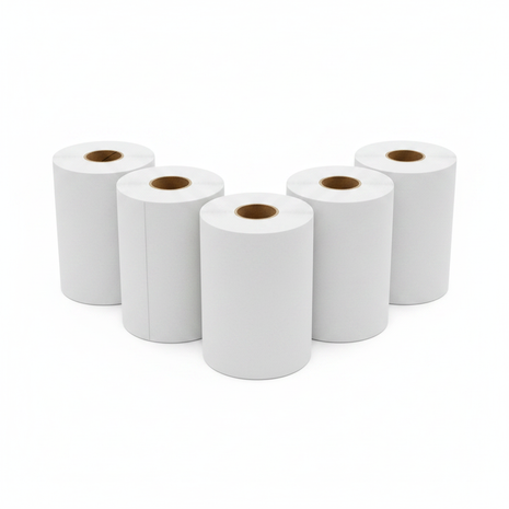 Rollos Papel Térmico — frontal fondo blanco