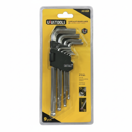 Set de llaves Allen UIUSTOOLS 9 pcs
