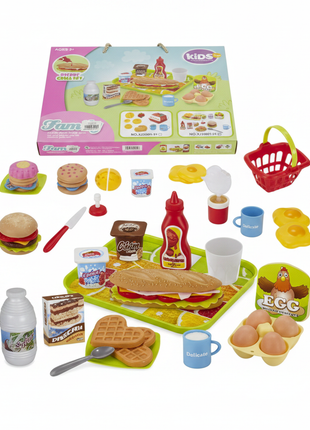 Set Picnic Kids Toys flat lay