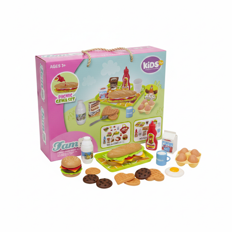 Set Picnic Kids Toys fondo blanco