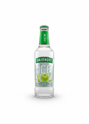 Smirnoff Ice Green Apple Botella - Fondo Blanco