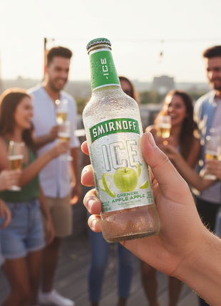 Smirnoff Ice Green Apple Botella - Situación de uso