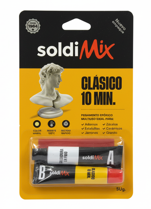 SoldiMix Clásico 10 Min - Fondo Blanco Cuadrado