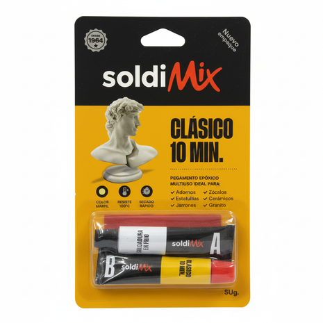 SoldiMix Clásico 10 Min - Fondo Blanco Cuadrado