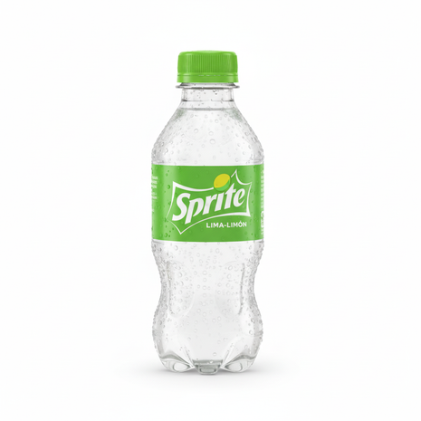 Sprite 300ml tapa verde lima - fondo blanco