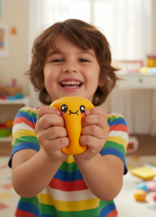 Squishy Naranja — lifestyle jugando