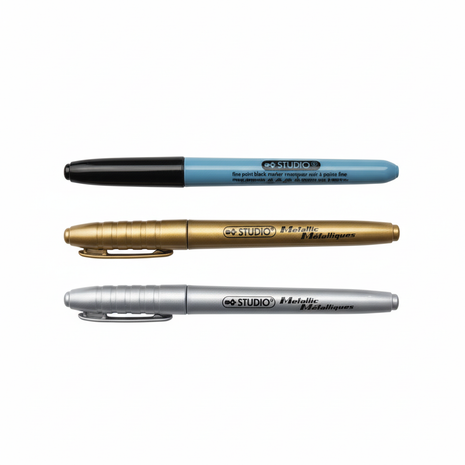 Studio Markers Set - Fondo Blanco