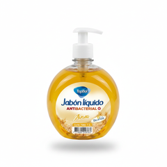 Tópico jabón líquido antibacterial avena 1L – dispensador dorado gran formato – hidratación y protección