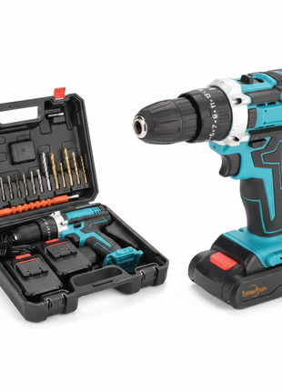 Taladro inalámbrico con kit - producto