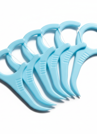 Target Floss Picks – Macro Detalle
