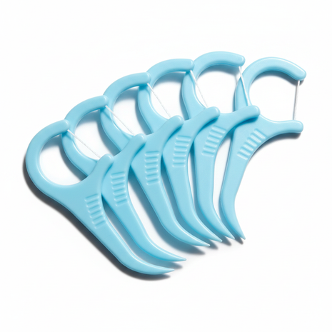 Target Floss Picks – Macro Detalle
