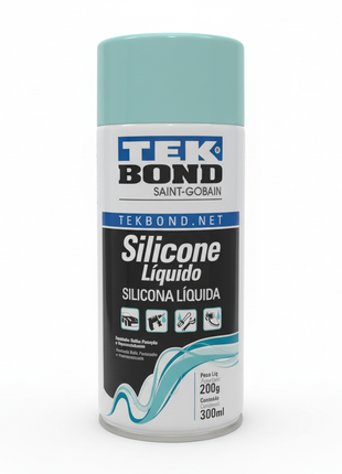 Tek Bond Silicone Líquido fondo blanco