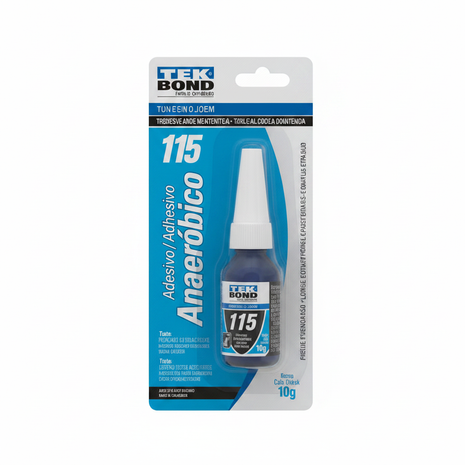 Tekbond 115 fijador de rosca anaeróbico 10g – adhesivo industrial – bloqueo permanente de pernos y tornillos – Envíos express

