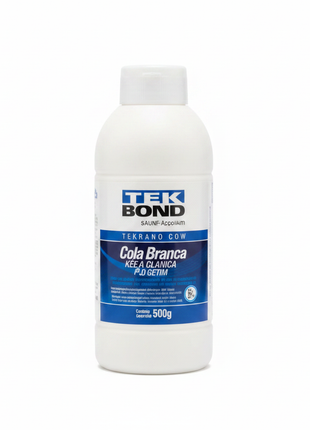 Tekbond Cola Branca pegamento blanco 500g – adhesivo escolar y artesanal de secado transparente para madera y papel – Envíos express

