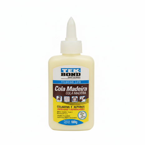 TekBond Cola Madeira 100g frontal