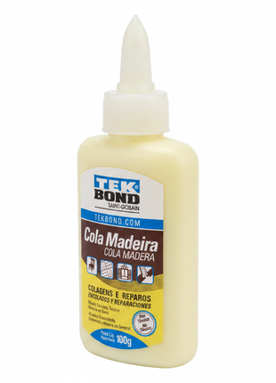 TekBond Cola Madeira 100g tres cuartos