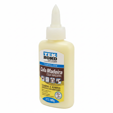 TekBond Cola Madeira 100g tres cuartos
