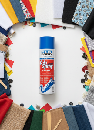 Tekbond Cola Spray Permanente con materiales de manualidades – adhesivo aerosol para tela, espuma y cartón – Envíos express

