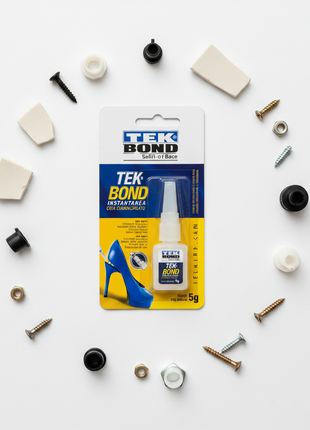 Tekbond adhesivo instantáneo con aplicador y materiales compatibles – pega cerámica, plástico y metal con precisión – Envíos express

