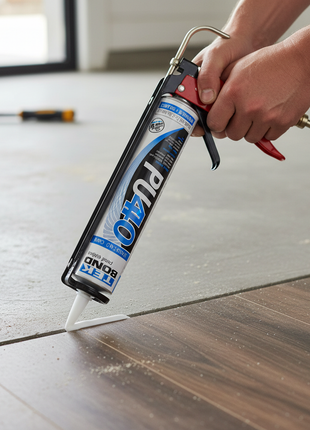 Tekbond PU40 sellador PU – aplicación en juntas y grietas – sellante flexible de alta adherencia – uso en construcción e interiores

