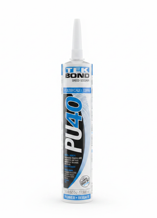 Tekbond PU40 sellador poliuretano – cartucho sellante flexible – resistente a humedad y UV – ideal para construcción y acabados

