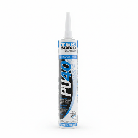 Tekbond PU40 sellador poliuretano – cartucho sellante flexible – resistente a humedad y UV – ideal para construcción y acabados

