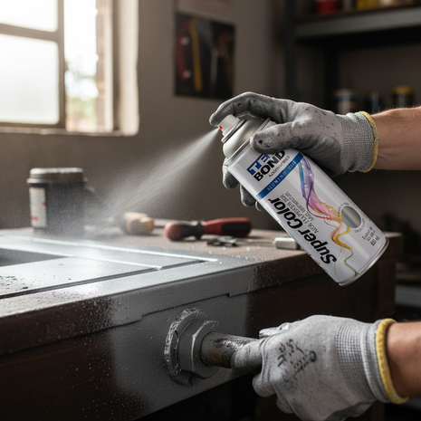 Tekbond Super Color aerosol aluminio con materiales metálicos – pintura profesional para superficies diversas – Envíos express

