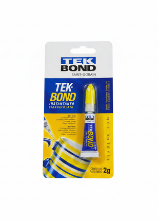 Tekbond Super Glue cianocrilato 2g – pegamento instantáneo de secado rápido para reparaciones precisas – Envíos express

