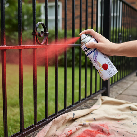 TekBond SuperColor Rojo en uso