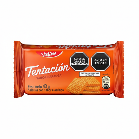 Tentación Naranja - Fondo Blanco
