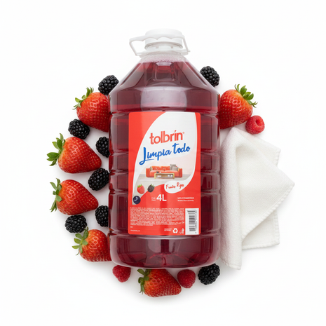 Tolbrín Frutos Rojos - Flat lay